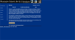 Desktop Screenshot of mustaqim.co.uk